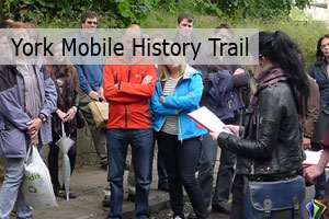 Walking with the Romans: York Mobile History Trail with IPUP